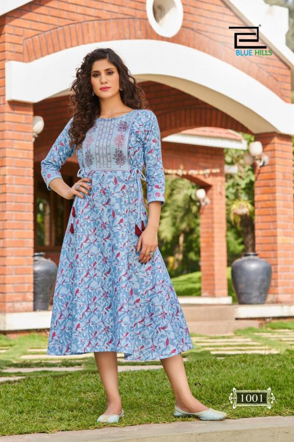 Blue Hills Spicy Vol 1 Summer Special Long Kurti Collection